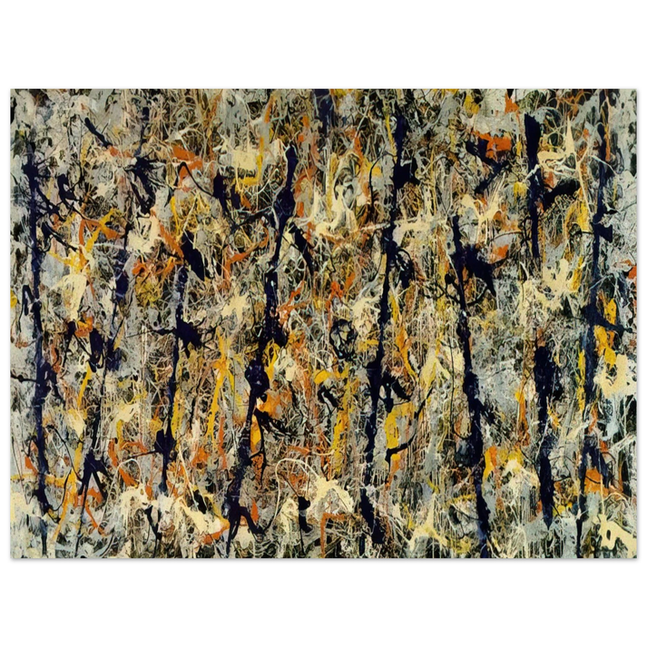 Jackson Pollock - BLUE POLES NUMBER 11 1952 1 75x100 cm / 30x40inches Fine Art Poster