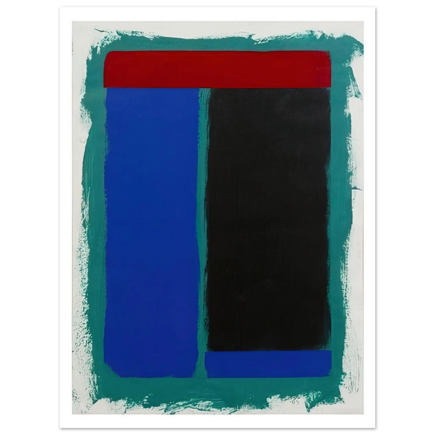 Doug Ohlson - Two-Four - 1983 75x100 cm / 30x40inches Fine Art Poster