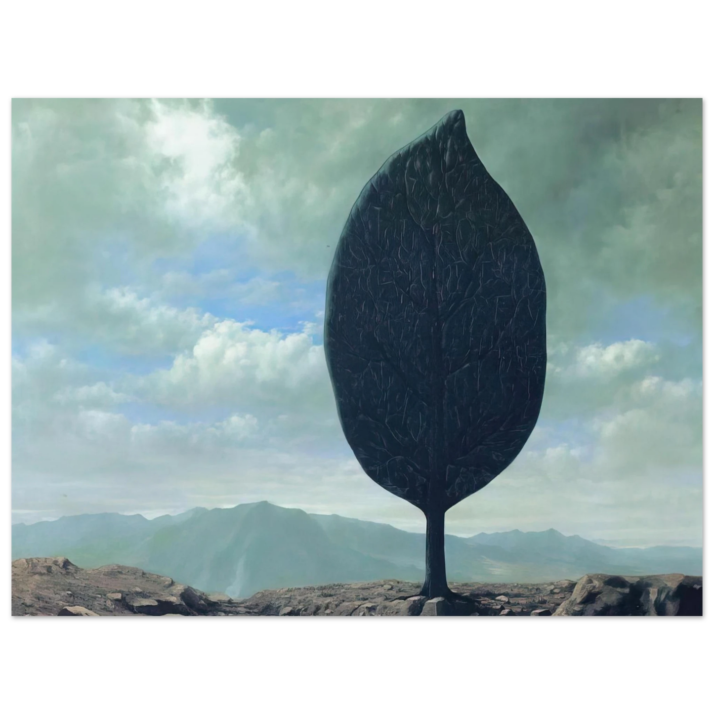 Rene Magritte - PLAIN OF AIR 1940 75x100 cm / 30x40inches Fine Art Poster