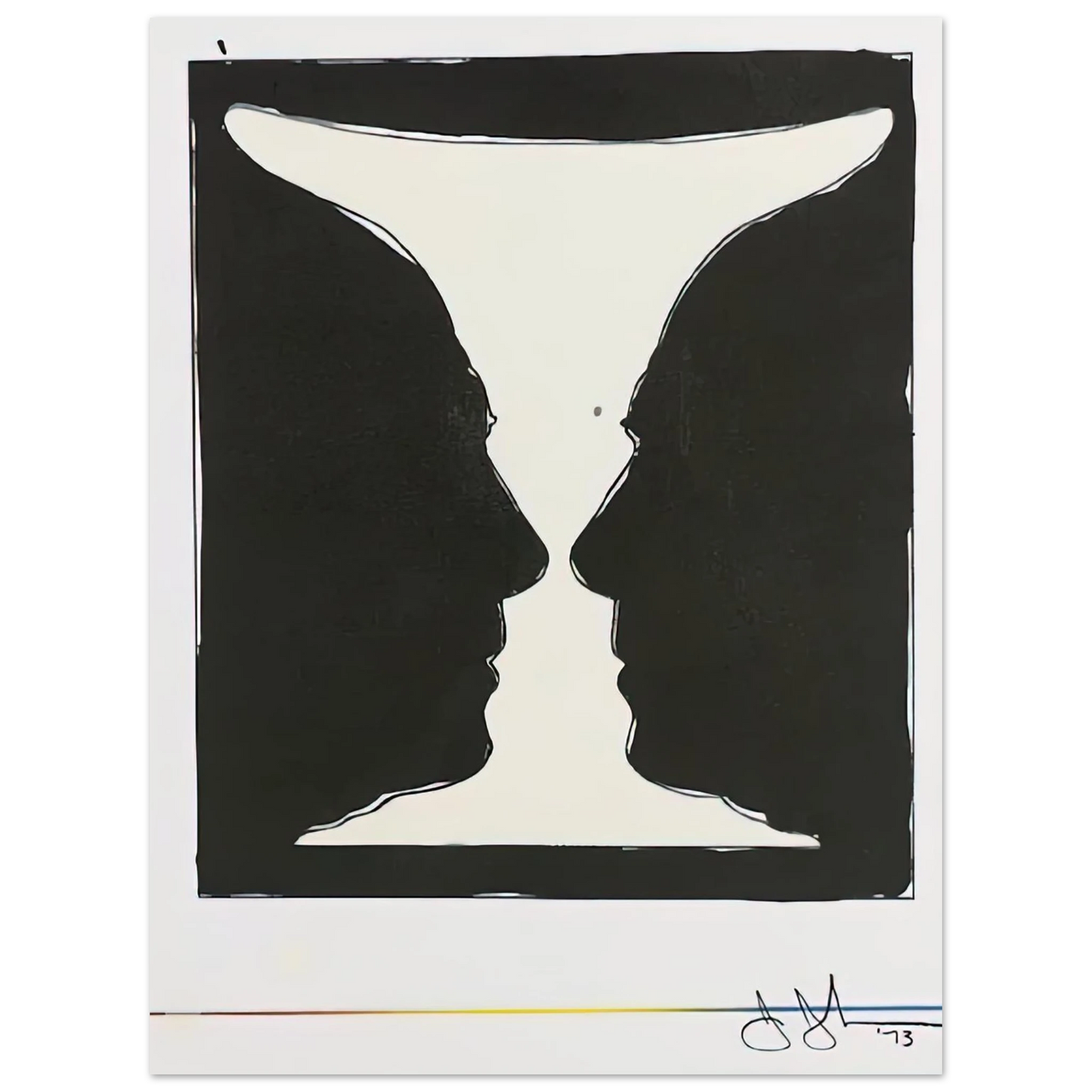 Jasper Johns - CUP 2 PICASSO 1973 75x100 cm / 30x40inches Fine Art Poster