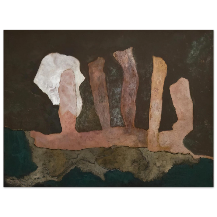 Theodoros Stamos - The Sacrifice - 1946 75x100 cm / 30x40inches Fine Art Poster