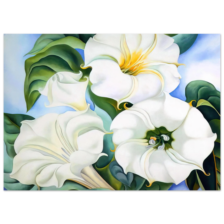 Georgia O'Keeffe - Jimson Weed 3 Fine Art Poster