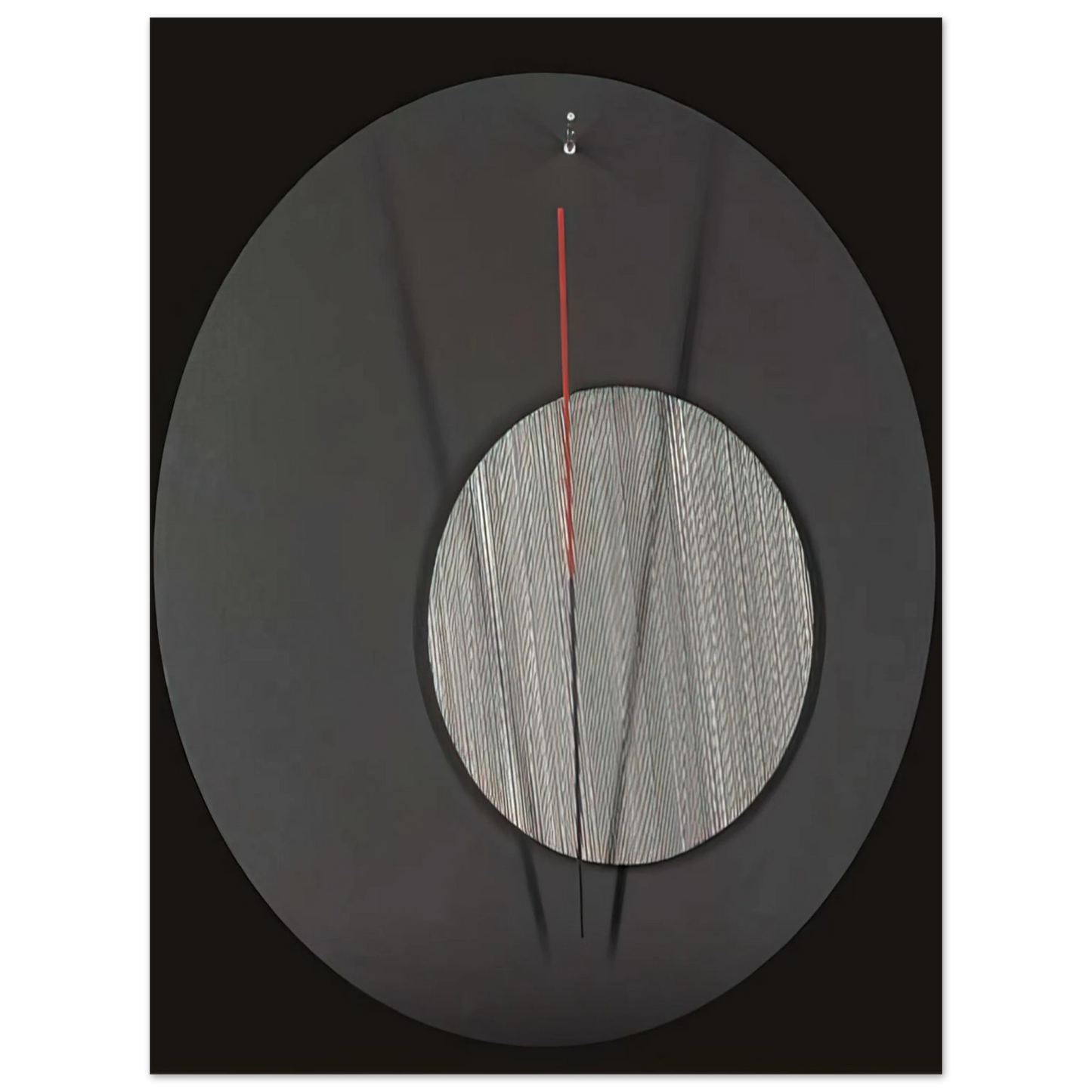 Jesus Rafael Soto - L OEIL DE BOEUF 75x100 cm / 30x40inches Fine Art Poster