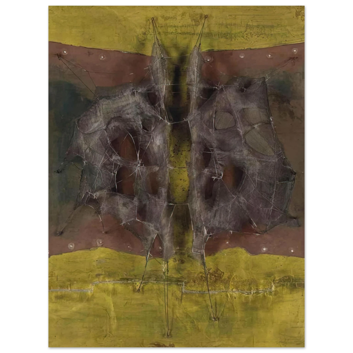 Manuel Rivera - Metamorphosis Medieval - 1961 75x100 cm / 30x40inches Fine Art Poster
