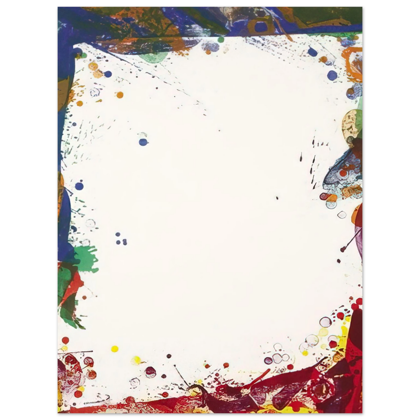 Sam Francis - Sulfur Sails 75x100 cm / 30x40inches Fine Art Poster