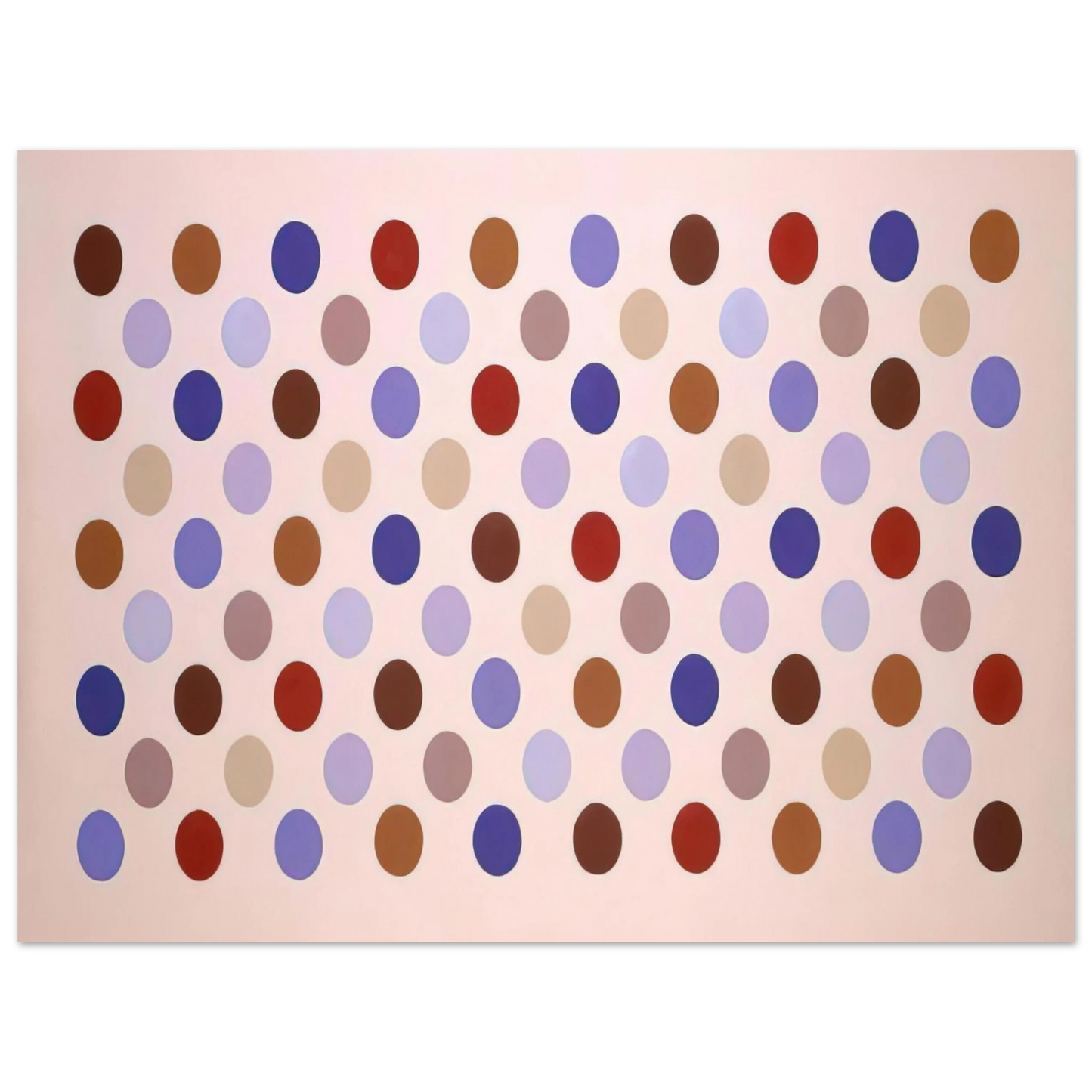 Thomas Downing - Grid #8 - 1969 75x100 cm / 30x40inches Fine Art Poster