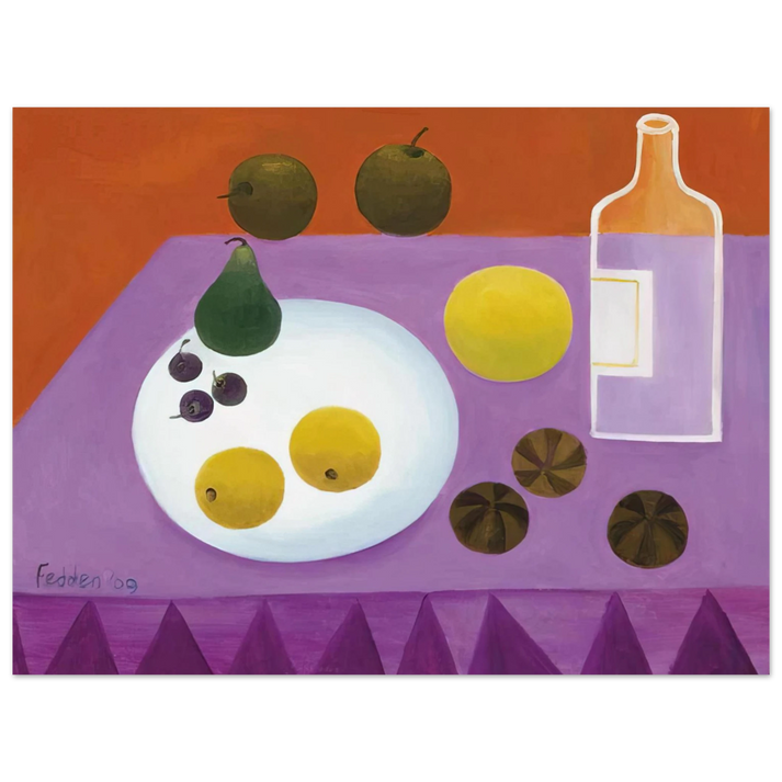 Mary Fedden - Fruit - 2009 75x100 cm / 30x40inches Fine Art Poster