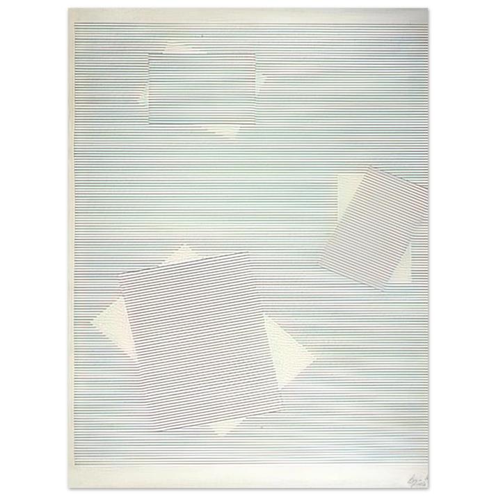 Lygia Pape - Graphics - 1957 75x100 cm / 30x40inches Fine Art Poster
