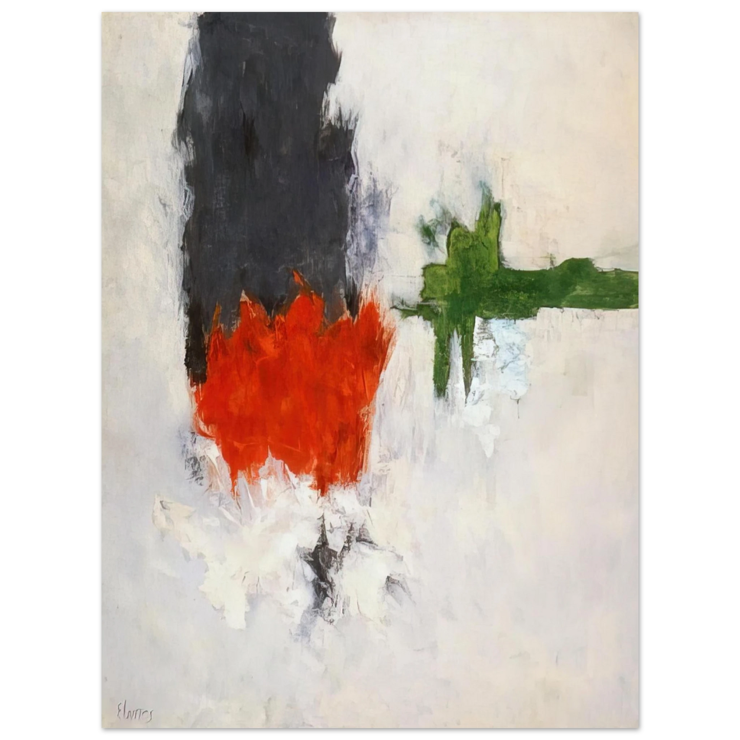 Theodoros Stamos - Sun Moon Chalice II - 1962 75x100 cm / 30x40inches Fine Art Poster