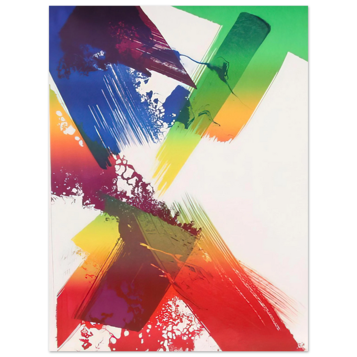 Paul Jenkins - Untitled - 1983 75x100 cm / 30x40inches Fine Art Poster