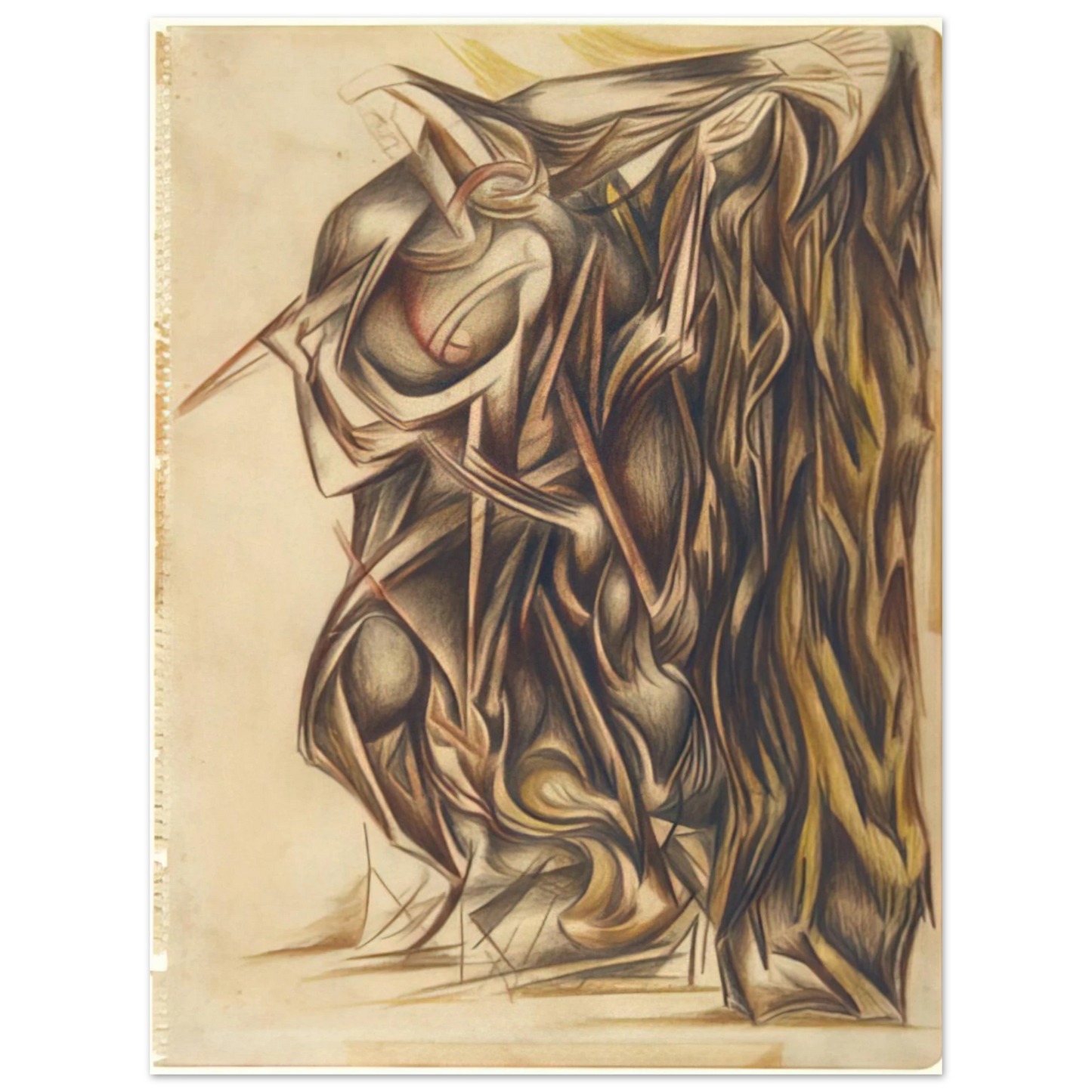 Jackson Pollock - UNTITLED 1941 75x100 cm / 30x40inches Fine Art Poster