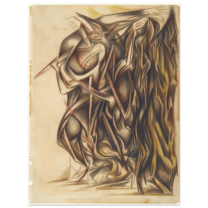 Jackson Pollock - UNTITLED 1941 75x100 cm / 30x40inches Fine Art Poster