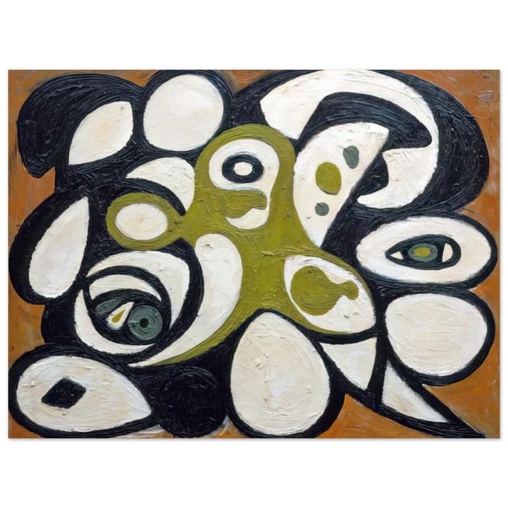 Richard Pousette-Dart - Animal Head 75x100 cm / 30x40inches Fine Art Poster