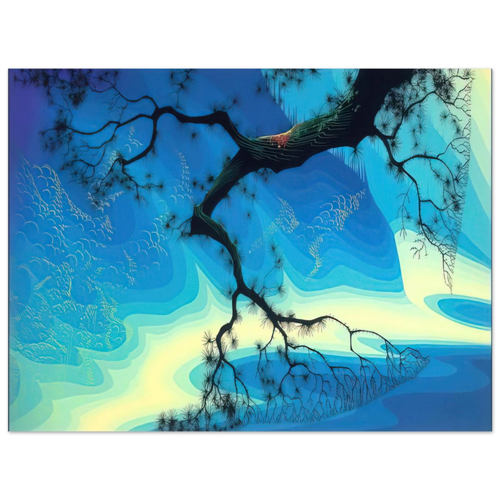 Eyvind Earle - Ocean Mist 75x100 cm / 30x40inches Fine Art Poster