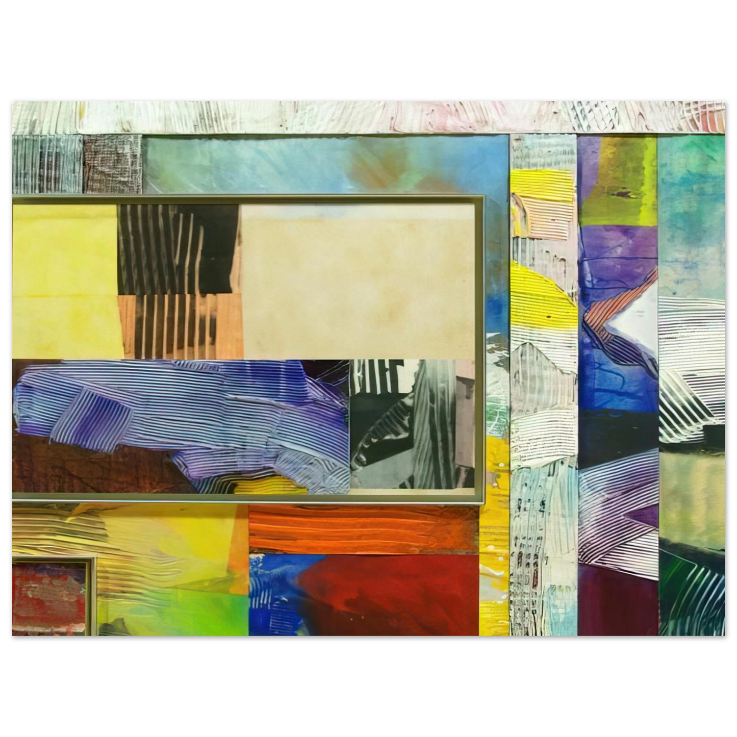 Sam Gilliam - Time Before History 75x100 cm / 30x40inches Fine Art Poster