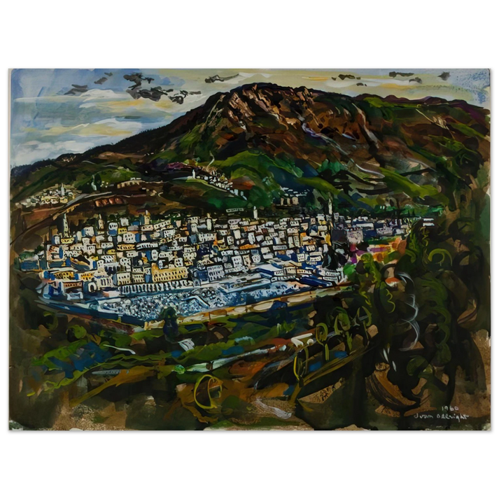 Ivan Albright - FEZ MOROCCO 1960 75x100 cm / 30x40inches Fine Art Poster