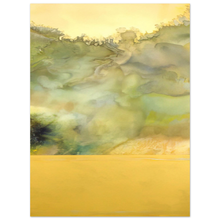 Ronnie Landfield - Elijah - 1969 75x100 cm / 30x40inches Fine Art Poster