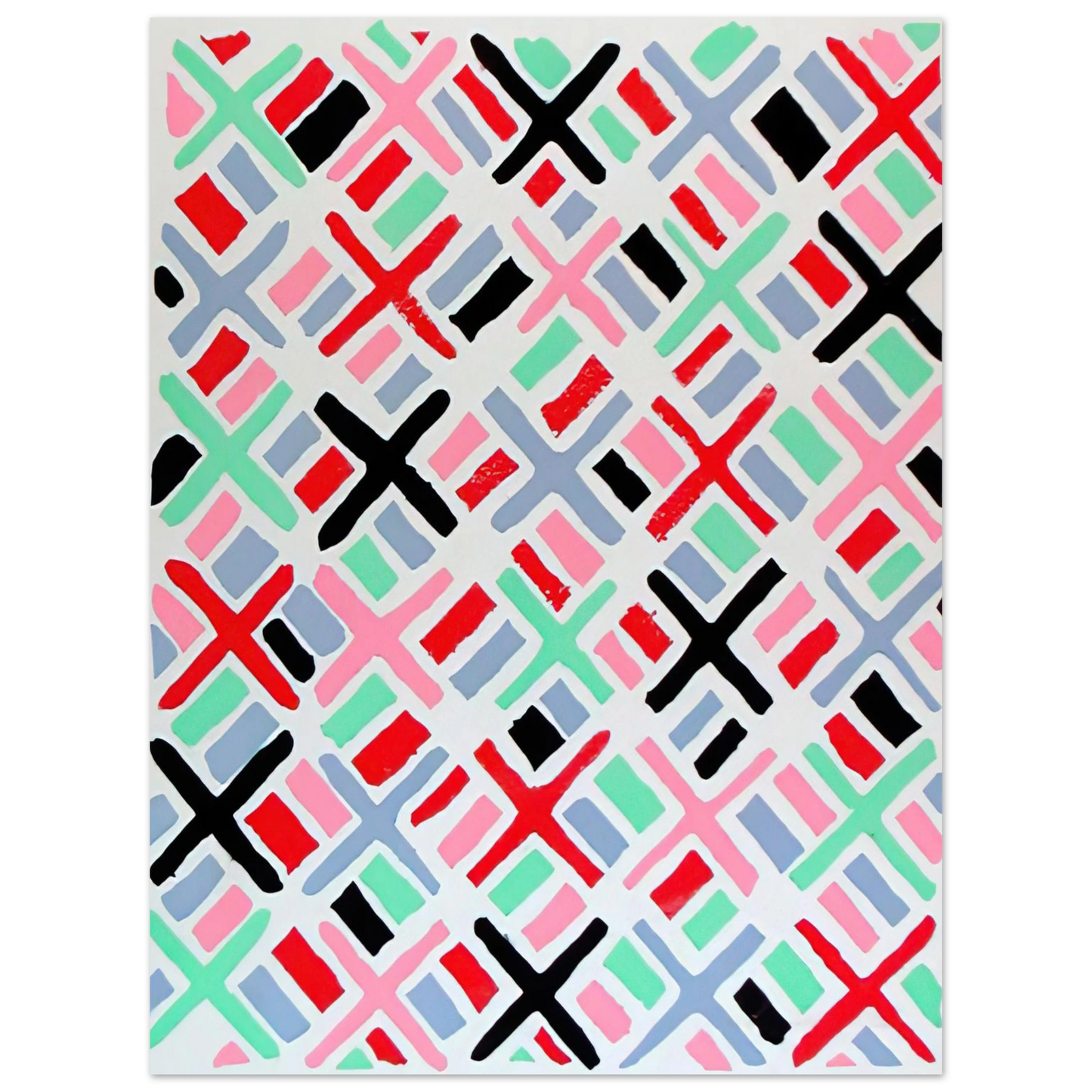 Sonia Delaunay - COMPOSITION 34 75x100 cm / 30x40inches Fine Art Poster