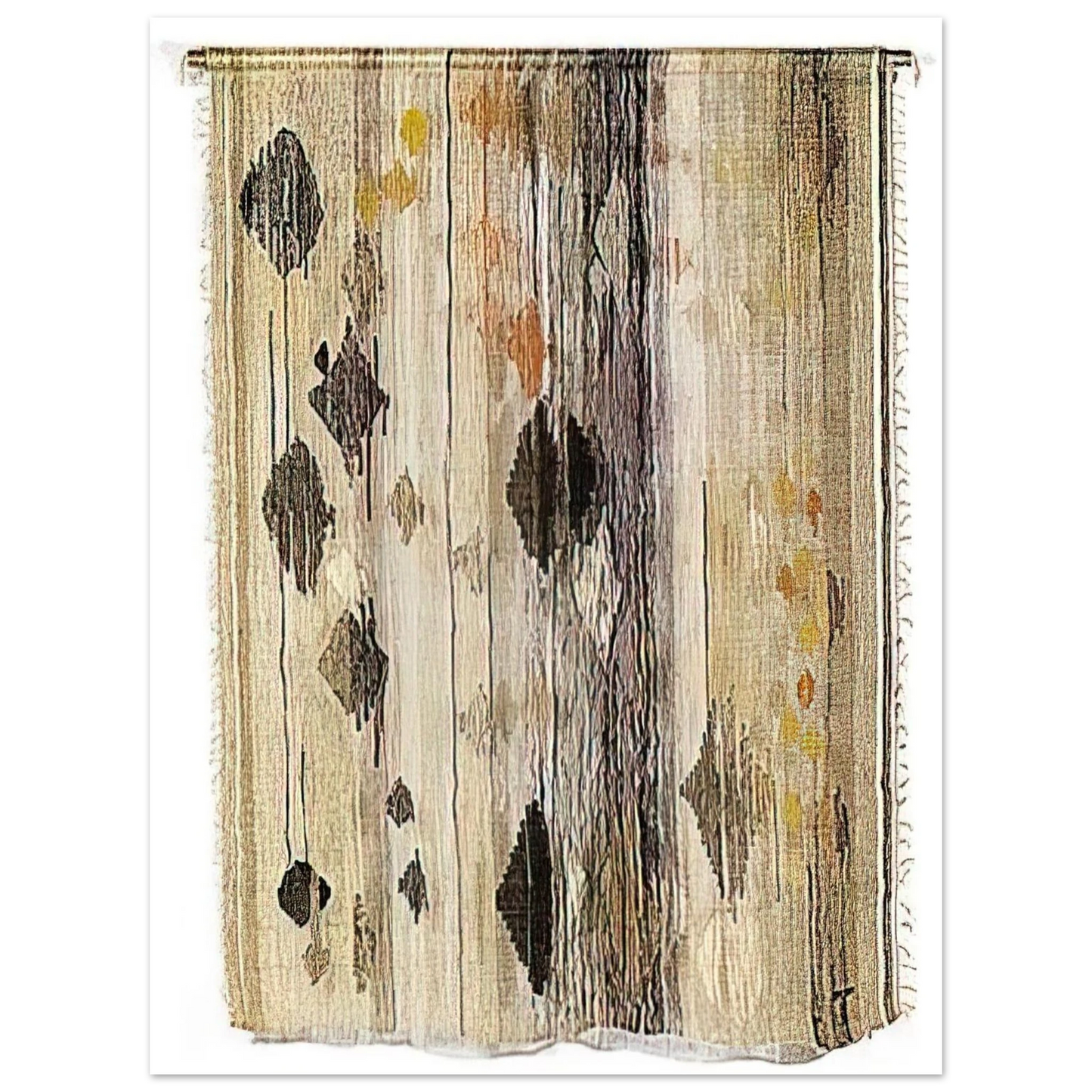 Lenore Tawney - FLOATING SHAPES 1958 75x100 cm / 30x40inches Fine Art Poster