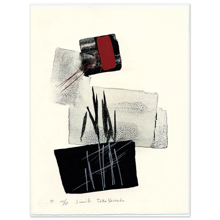 Toko Shinoda - Simile - 1997 75x100 cm / 30x40inches Fine Art Poster