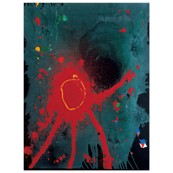 John Hoyland - Lebanon - 2007 75x100 cm / 30x40inches Fine Art Poster