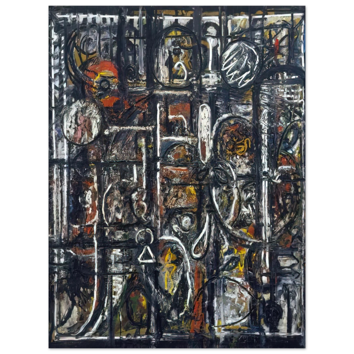 Richard Pousette-Dart - Palimpsest 75x100 cm / 30x40inches Fine Art Poster