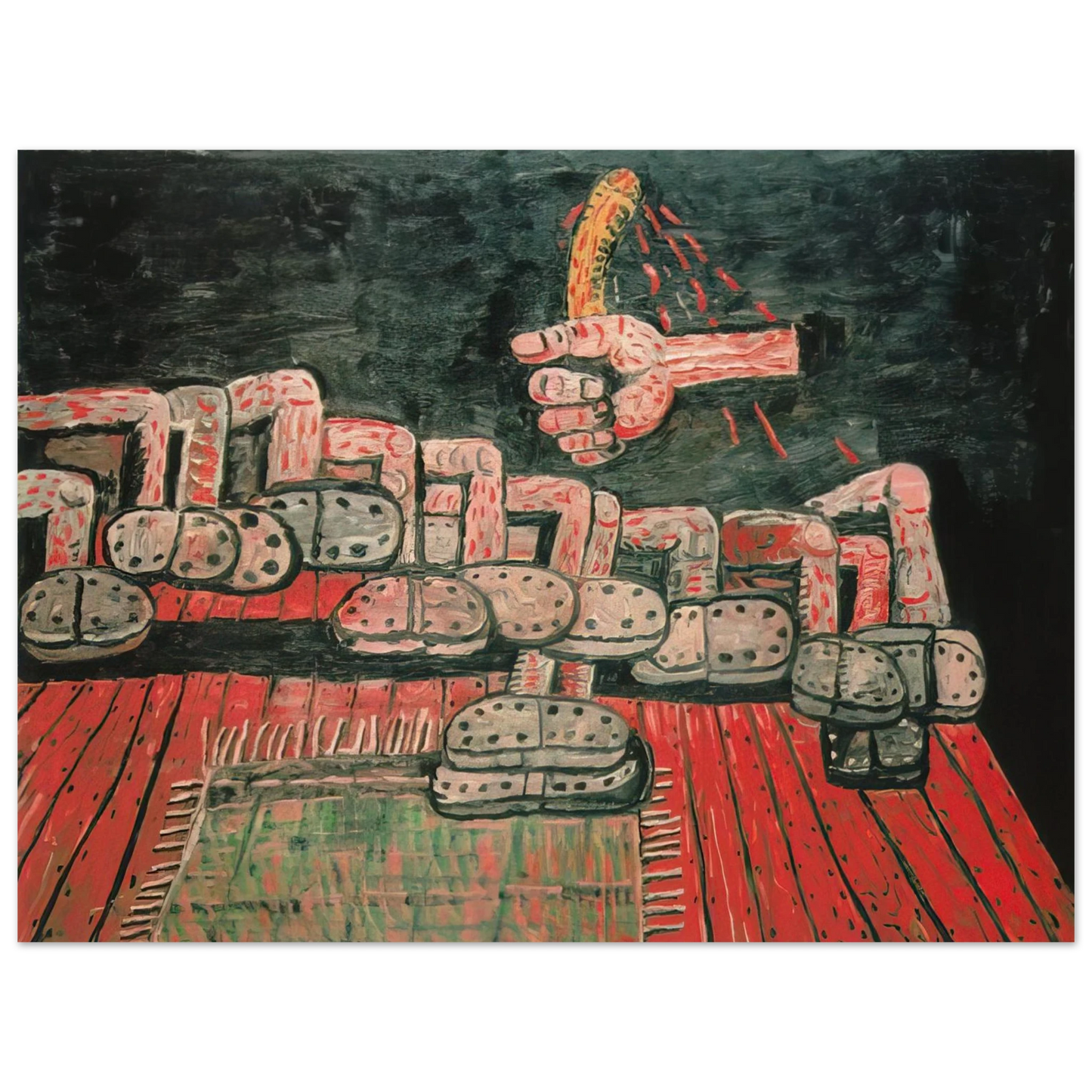 Philip Guston - ROOM 75x100 cm / 30x40inches Fine Art Poster