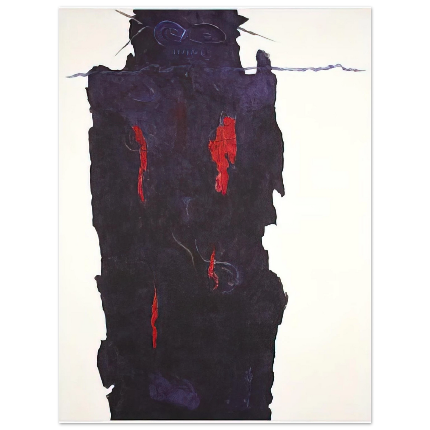 Theodoros Stamos - Infinity Field, Torino Series #7 - 1986 75x100 cm / 30x40inches Fine Art Poster