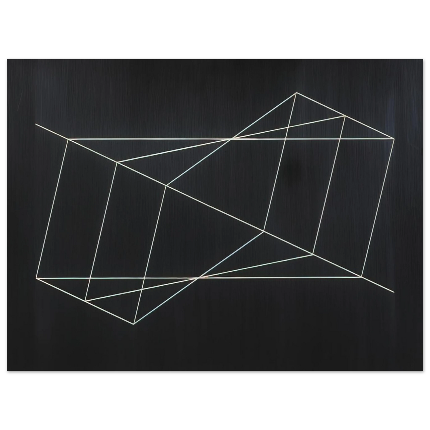 Josef Albers - TWISTED BUT STRAIGHT 1948 75x100 cm / 30x40inches Fine Art Poster