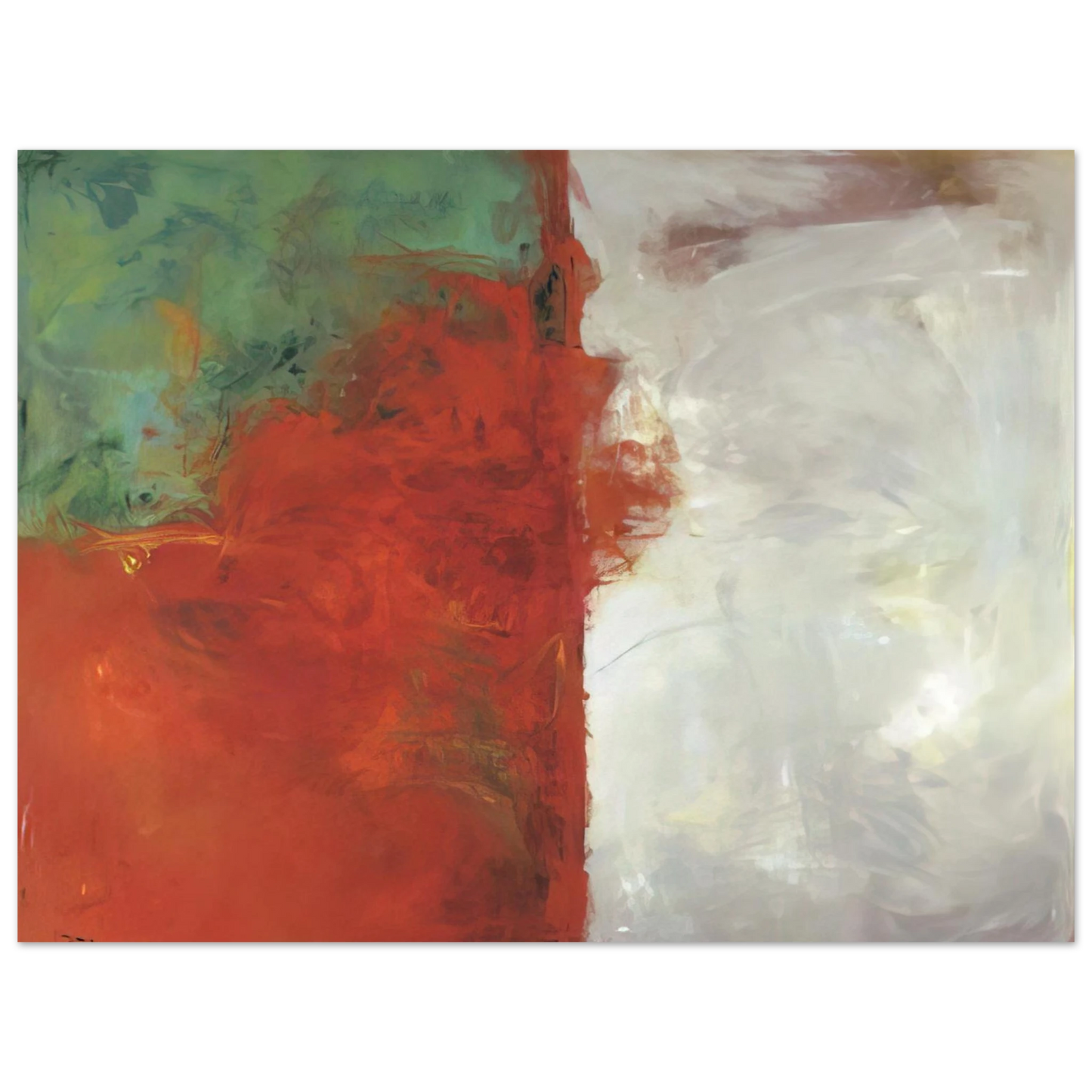 Theodoros Stamos - Divide - 1958 75x100 cm / 30x40inches Fine Art Poster