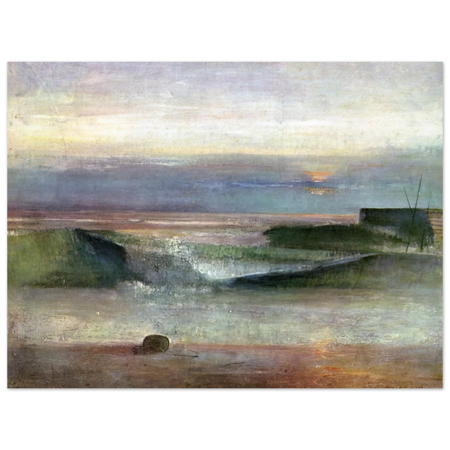 Victor Pasmore - The Wave - 1944 75x100 cm / 30x40inches Fine Art Poster