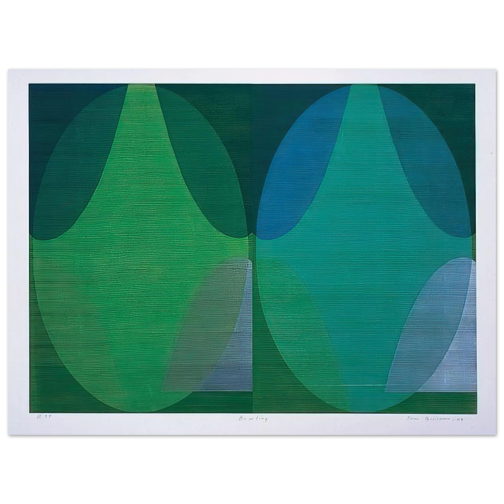 Sam Gilliam - Bowling 75x100 cm / 30x40inches Fine Art Poster