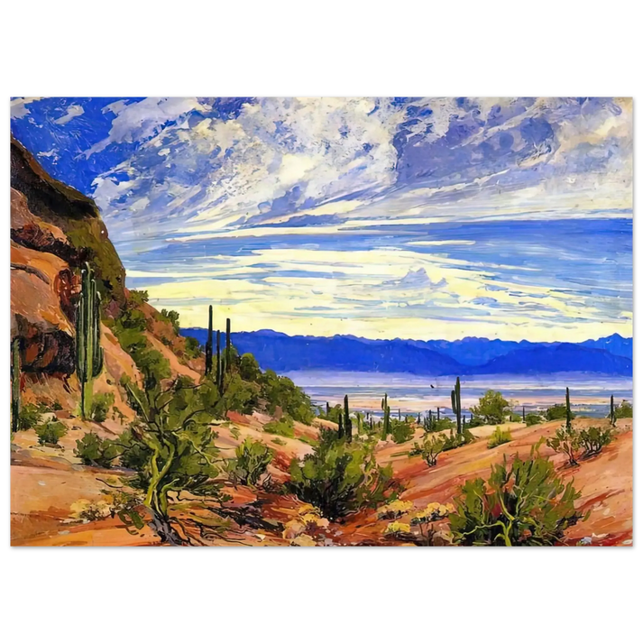 Maynard Dixon - WASHOE WICKIUP 1919 Wall art - A1 (59.4 x 84.1 cm) - Premium Wooden Framed Poster With Fine Art Paper - Black frame