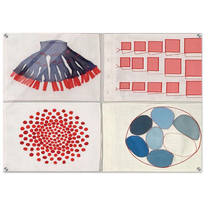 UNTITLED 9 - Louise Bourgeois Acrylic Print - 70x100 cm / 28x40″ inches