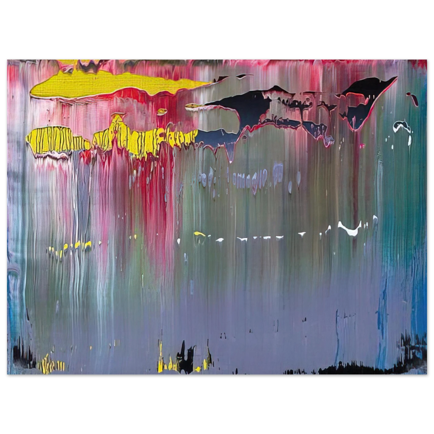 Gerhard Richter - ABSTRACT PICTURE 75x100 cm / 30x40inches Fine Art Poster