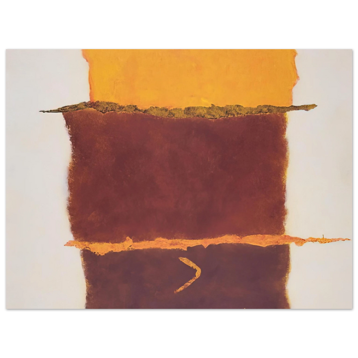 Theodoros Stamos - Infinity Field, Lefkada Series #11 - 1978 75x100 cm / 30x40inches Fine Art Poster