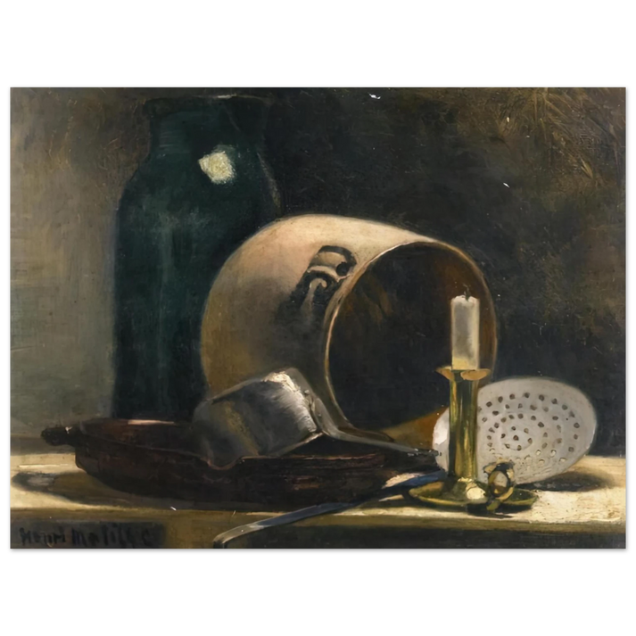 Henri Matisse - STILL LIFE WITH EARTHEN POT 1892 75x100 cm / 30x40inches Fine Art Poster