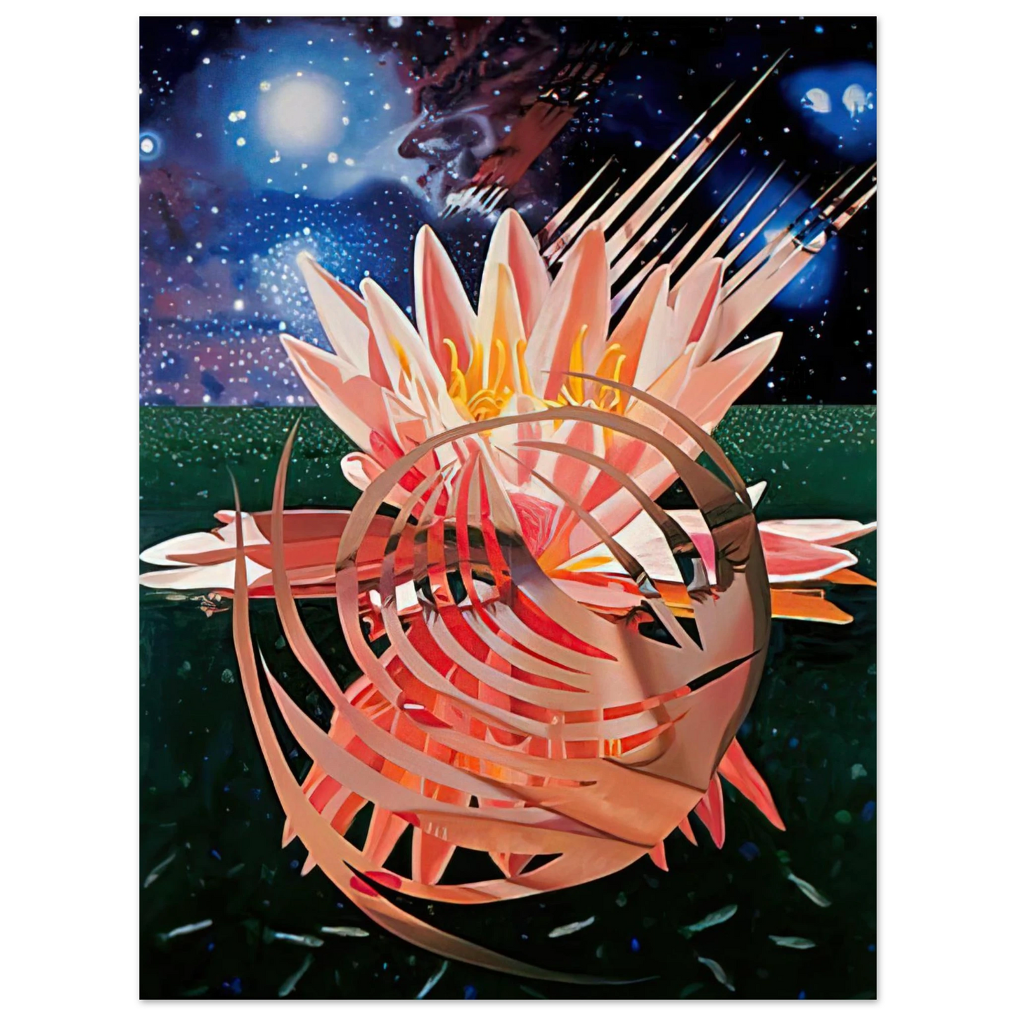 James Rosenquist - Welcome to the Water Planet 75x100 cm / 30x40inches Fine Art Poster