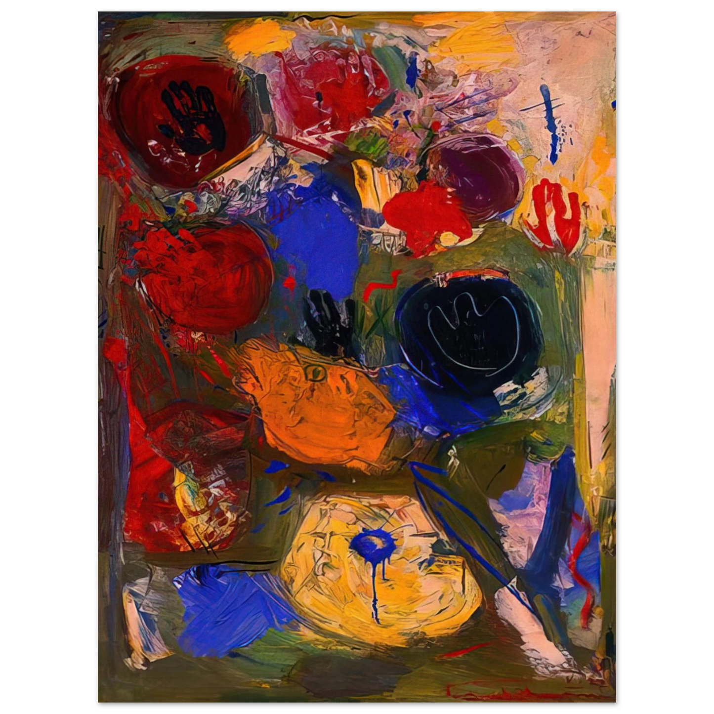 Hans Hofmann - The Third Hand 75x100 cm / 30x40inches Fine Art Poster