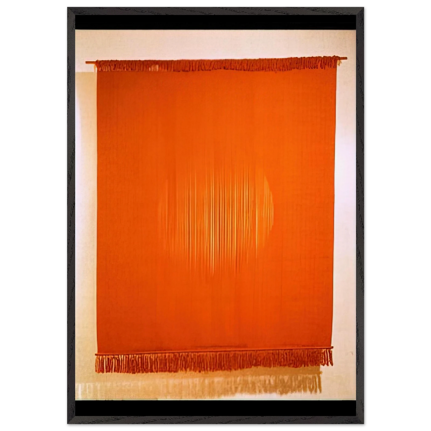 IN FIELDS OF LIGHT 1975 - Lenore Tawney 70x100 cm / 28x40 inches Framed Art Print – Black Wooden Frame