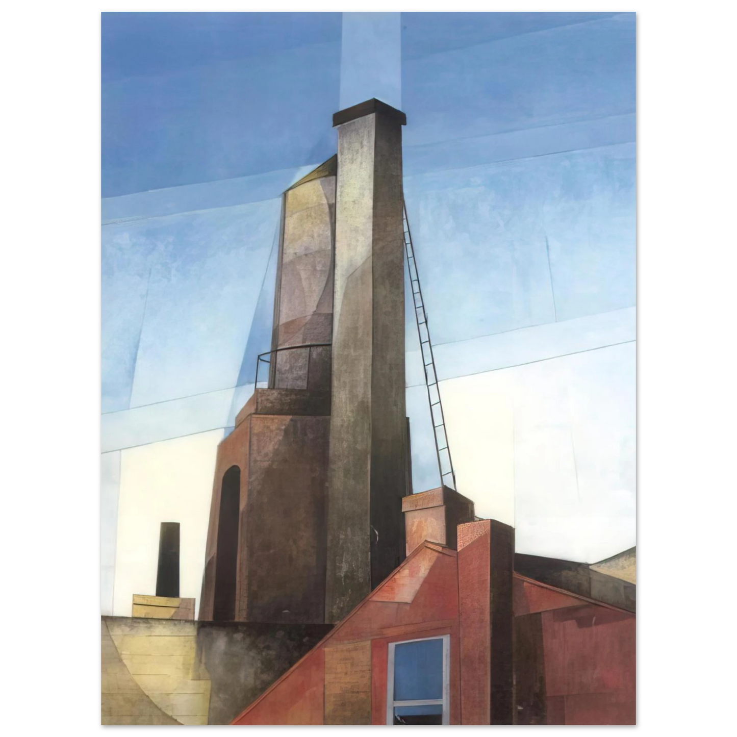 Charles Demuth - Aucassin and Nicolette - 1921 75x100 cm / 30x40inches Fine Art Poster