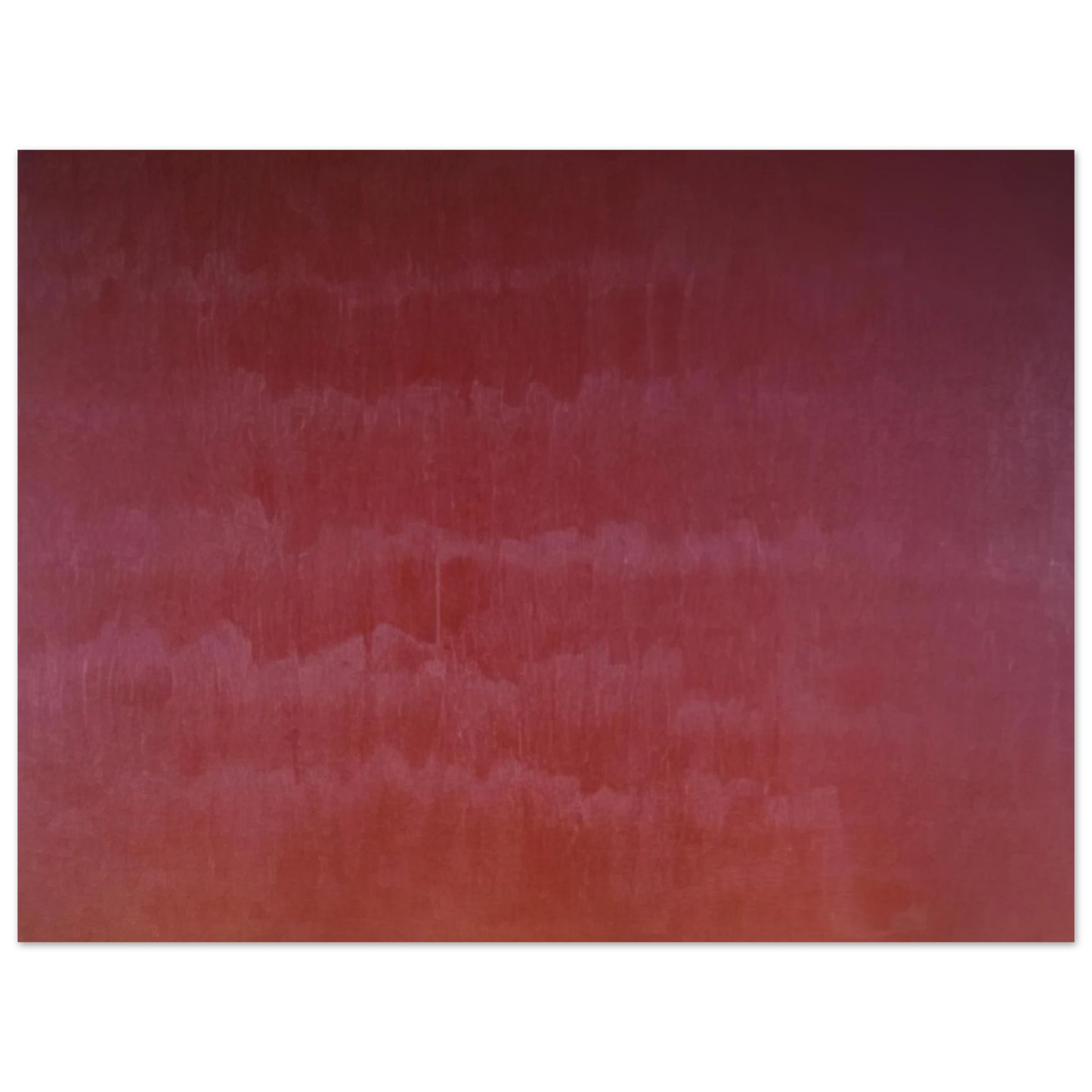 Marcia Hafif - Venetian Red 75x100 cm / 30x40inches Fine Art Poster