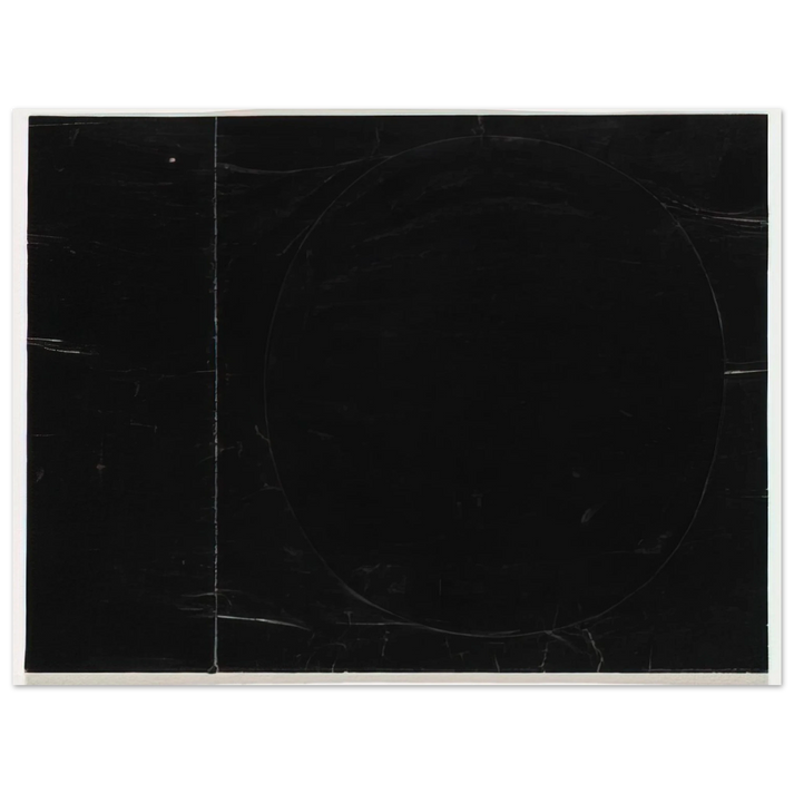 Ellsworth Kelly - Black on Black 75x100 cm / 30x40inches Fine Art Poster