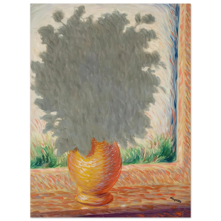 Rene Magritte - LIGHTNING 1944 75x100 cm / 30x40inches Fine Art Poster