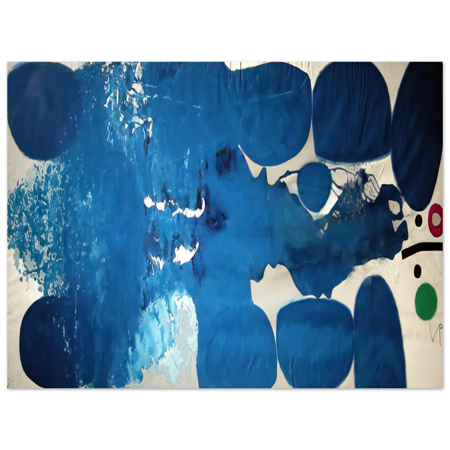 Victor Pasmore - A Tree Full of Birds 2 - 1979 75x100 cm / 30x40inches Fine Art Poster