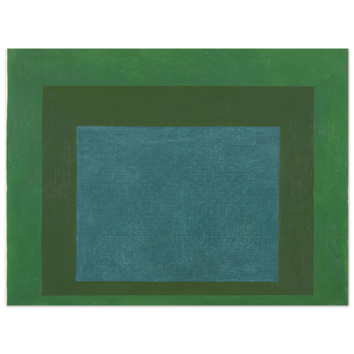 Josef Albers - HOMAGE TO THE SQUARE 1963 75x100 cm / 30x40inches Fine Art Poster