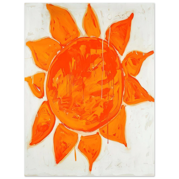 Mario Schifano - O sole mio! - 1979 75x100 cm / 30x40inches Fine Art Poster
