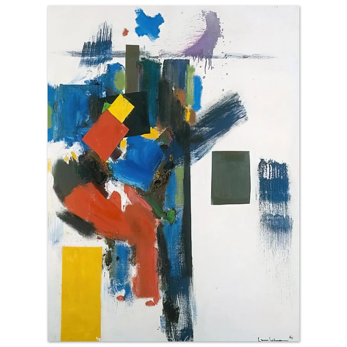 Hans Hofmann - Heraldic Call 75x100 cm / 30x40inches Fine Art Poster