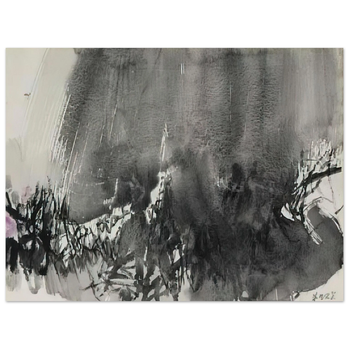 Chu teh Chun - UNTITLED 1963 75x100 cm / 30x40inches Fine Art Poster