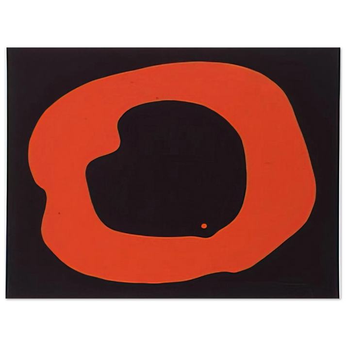 Jiro Yoshihara - Untitled - Art Informel, Minimalism 75x100 cm / 30x40inches Fine Art Poster
